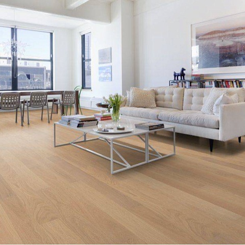 Upofloor Дуб 4V Гранд Брашд Уайт Ойлд белое масло однополосный Oak 4 Grand 138 Brushed White Oiled 1S (фото 5)