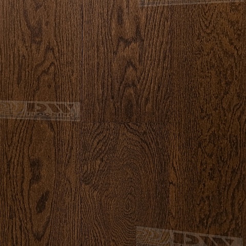 DW FLOORING 14 мм Дуб тёмно-коричневый DW 25-02 лак матовый с фаской (фото 1)