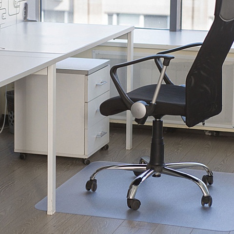 Коврик защитный BSL 41.20912 прямоугольный, полипропилен 1.2 матовый, поверхность "песок" 900 x 1200 (фото 1)
