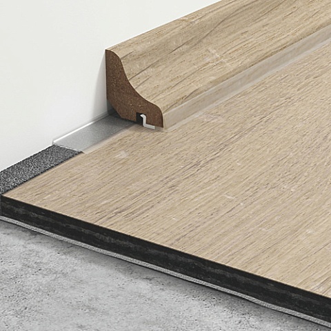 ПВХ-профиль для плинтуса/скоции Quick Step Vinyl NEHSTRIPSCOT15 5х8х15000/ 15 (фото 1)