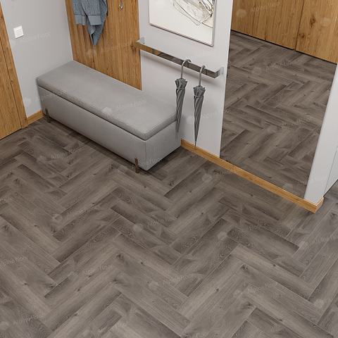 Alpine Floor LVT Parquet ECO 16-13 Дуб Мерга 4V 43кл (фото 2)