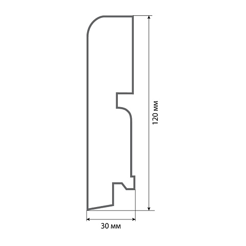 Finitura dekor R9 120х30х2400/ 018 (фото 2)